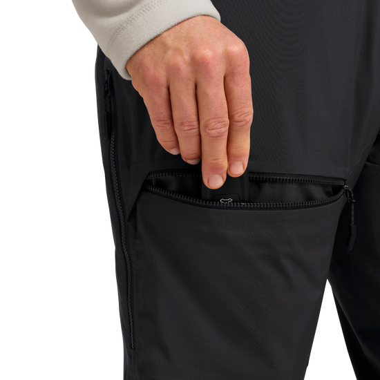 Jack Wolfskin FLOWLINE PRO 2L Skihose Herren Black – Detail 2