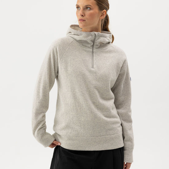 Nilla Hood WP – Light Grey Melange – Herstelleransicht
