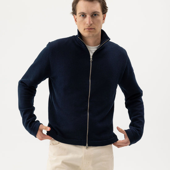 Albrekt Fullzip WP – Navy – Herstelleransicht