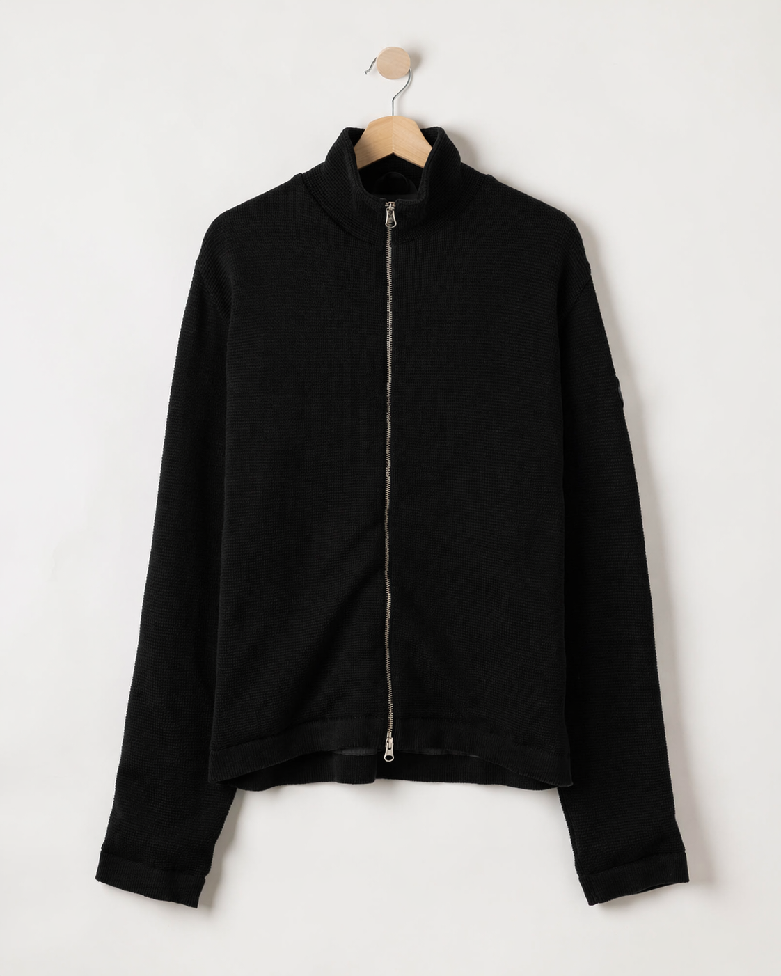 Albrekt Fullzip WP – Black – Kleiderbügelaufnahme