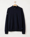 Ludvig T-neck WP – Navy – Kleiderbügelaufnahme