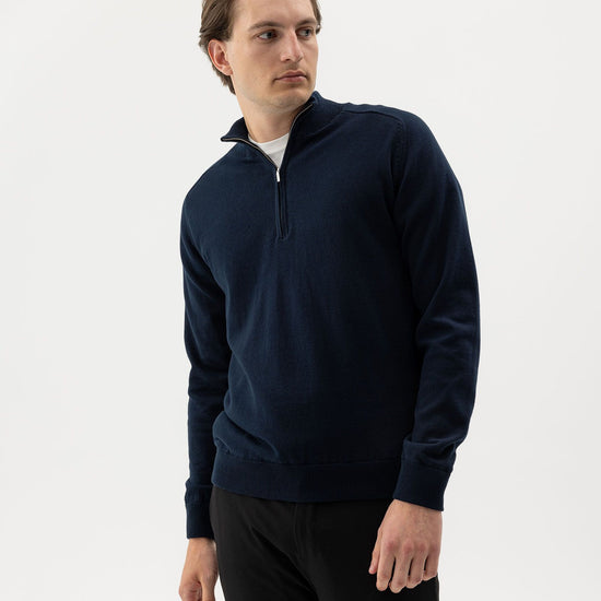 Ludvig T-neck WP – Navy – Herstelleransicht
