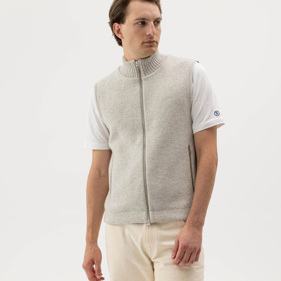 Fred Vest WP – Light Grey Melange – Herstelleransicht