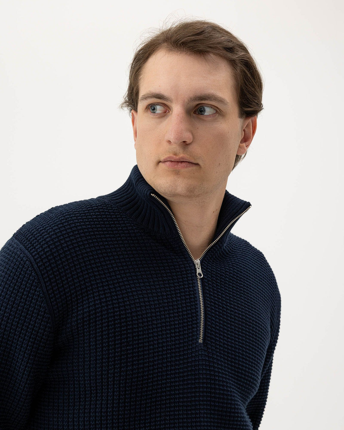 Wilgot T-neck WP – Navy – Herstelleransicht