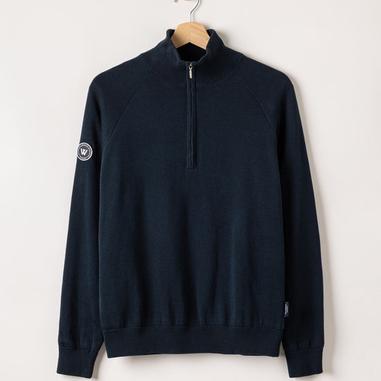 Laura T-neck WP – Navy – Kleiderbügelaufnahme