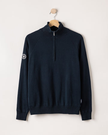 Laura T-neck WP – Navy – Kleiderbügelaufnahme