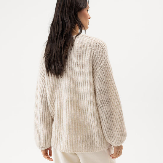 Cajsa Cardigan – Sandshell – Herstelleransicht