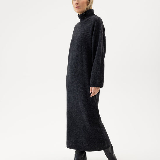 Viveka Dress – Black Melange – Herstelleransicht