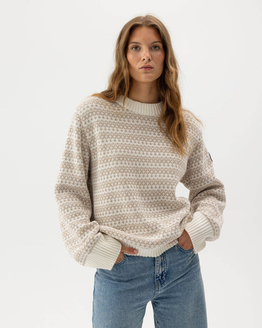 Augusta Crew WP – Off White-Khaki – Herstelleransicht