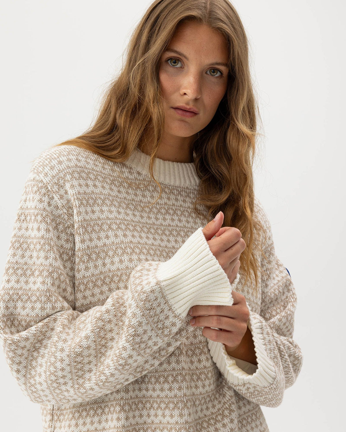 Augusta Crew WP – Off White-Khaki – Herstelleransicht