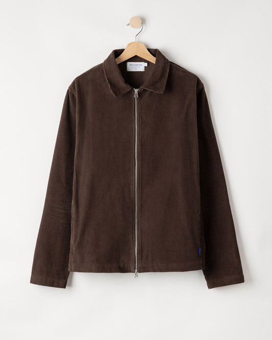 Birger Cord Jacket – Dark Chocolate – Kleiderbügelaufnahme