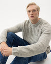 Stickan Crew – Light Grey Melange – Herstelleransicht