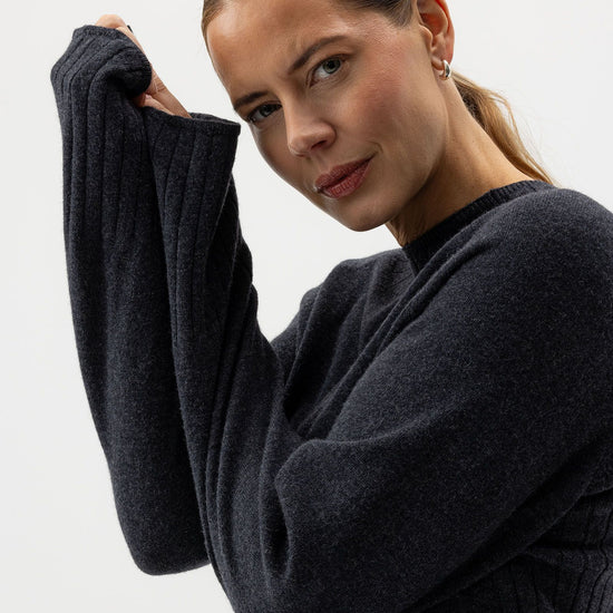 Kristina Raglan – Black Melange – Herstelleransicht