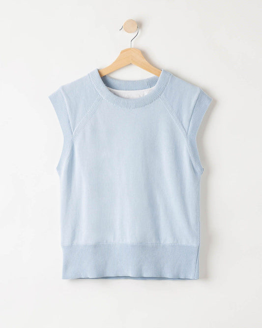 Laura Vest WP – Pale Blue – Kleiderbügelaufnahme