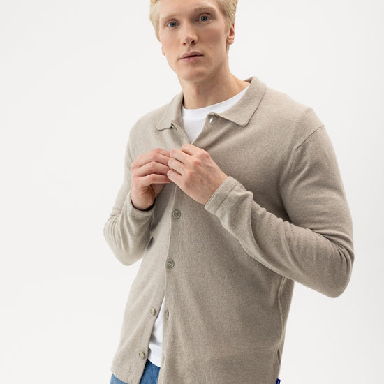 Chris Shirt – Taupe – Herstelleransicht