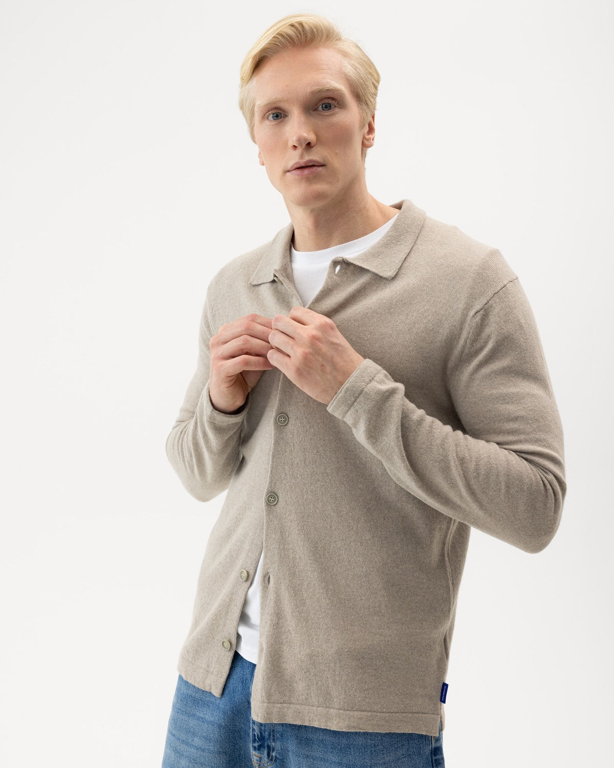Chris Shirt – Taupe – Herstelleransicht