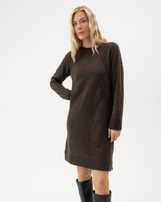 Carro Dress – Brown Melange – Herstelleransicht