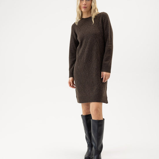 Carro Dress – Brown Melange – Herstelleransicht