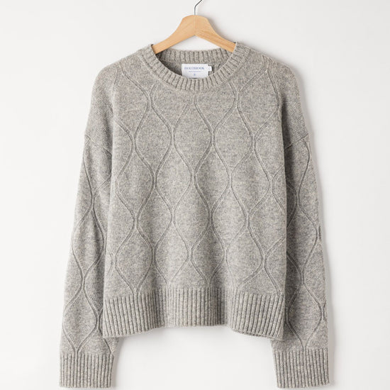 Carro Sweater – Grey – Kleiderbügelaufnahme