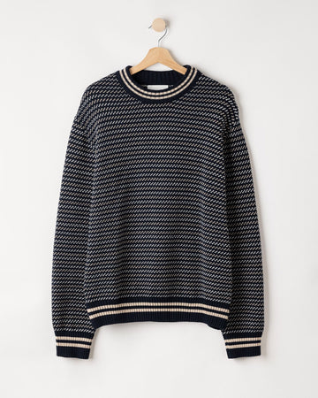 Neil Crew – Navy (multi color) – Kleiderbügelaufnahme