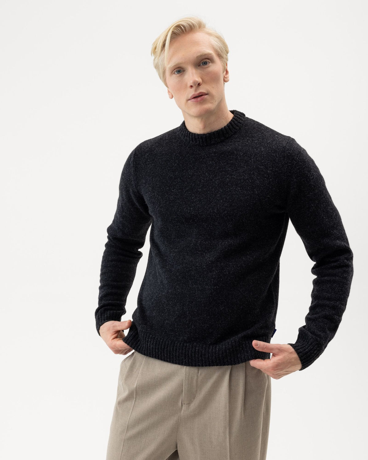 Charles Crew – Black Melange – Herstelleransicht