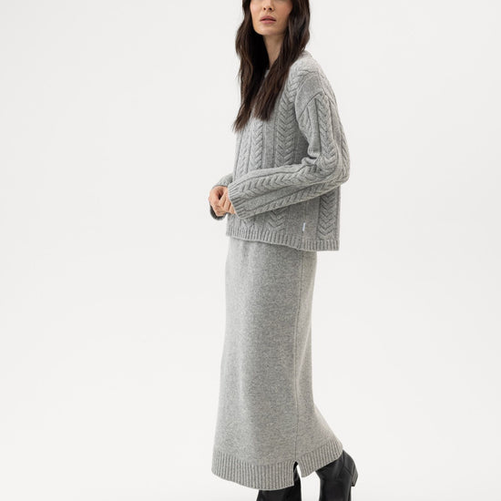 Betty Long Skirt – Grey – Herstelleransicht