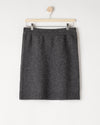 Betty Short Skirt – Dark Grey Melange – Kleiderbügelaufnahme
