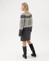 Betty Short Skirt – Dark Grey Melange – Herstelleransicht