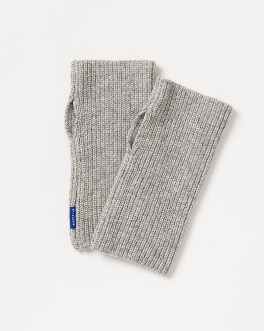 Roxen Wristwarmer – Grey Melange – Kleiderbügelaufnahme