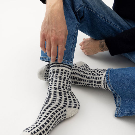 Malung Raggsocka – Off White – Herstelleransicht