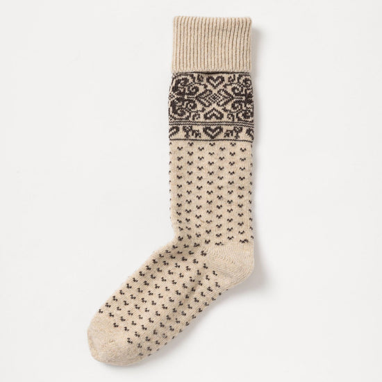 Sundborn Raggsocka – Oyster - Brown – Packshot