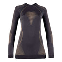 Uyn W CASHMERE SHINY 2.0 UW SHIRT LONG SLEEVE ROUND NECK - PeakStyle